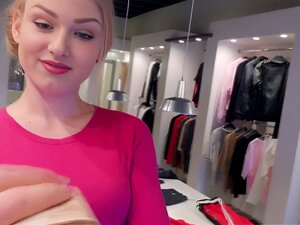 One Day, Busty Lucy Heart Feels Bored With Her Job That She Prefers To Make Some Fast Cash For Sucking A Strangers Cock Later On, This Blonde Slut Is Flashing Her Tits Out As She Gets Her Soaking Wet Pussy Banged In Every Position This Dude Can Take