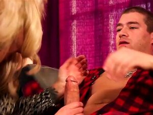 Huge Tits Cougar Takes It Up The Butt