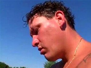 Nude Beach - Söt Rödhårig Knull & CIM Ansiktsbehandling