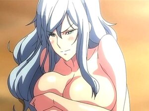 Storbröstade Hentai-bruden Blir Knullad Av En Demonman