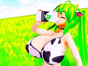 Cow Cutie Milky Abdomen Inflation - Imbapovi Porn