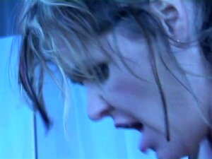 Kinky Lesbians In Sexy Gear Fuck On The Couch With A Toy