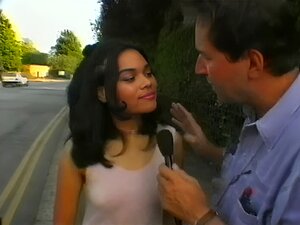 Natalie Em Táxi Londres (19 Anos De Idade Estudante)