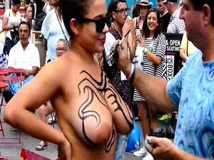 Amateur Grabbing Big Boobs Tease