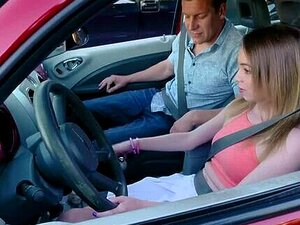 ExxxtraSmall - Skinny Cutie Sucks Cock Gets Ass Fucked To Pass Driving Test