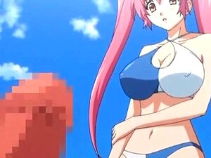Boneca De Anime Peituda E Esplêndida Fodida Hardcore Na Praia. Boneca De Anime Ruiva Em Peitos Enormes é Fodida Com Força Na Praia