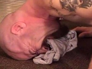 Oudere Mannen Met Ondergoed Fetish