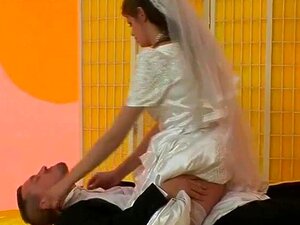 Euro Bride In A Dress Assfucked
