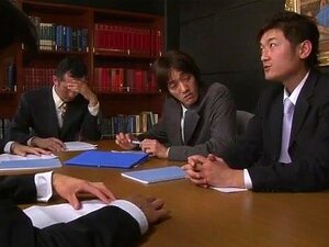 Kantoorbimbo, Maki Hojo, Speelt Met Haar Fanny, Kantoorbimbo Maki Hojo Speelt Met Haar Fanny