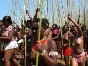 Witness Stunning HD Footage Of South Africa's Wildest Party At The Royal Zulu Reed Dance. You Won't Believe The Sexy Moves These African Beauties Have In Store. Porn