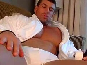 Bodybuilder Atlas And Twink In Hotel Room,