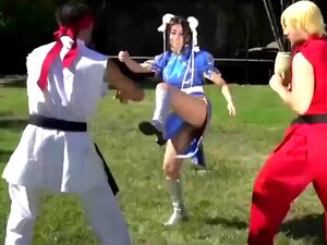 Vídeo Pornográfico Com Uma Paródia De Street Fighter ( X-Hamster PMV # 836)