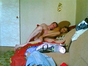Horny Russian Couple Made Homemade Porn. Horny Russian Couple Made Homemade Porn