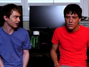 2 Nerdy Cuties Double Fuck With A Busty Latina MILF