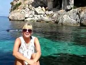 Vakantie Op Het Strand Met Een Grot Goed,