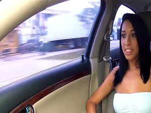 Stranded Latina Facialized By Driver