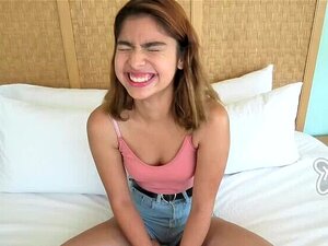 Het Casting Med 18-ÅRIG Brunett