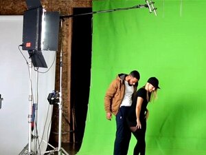 Horny Fan Sucks Her Idols Black Cock. A Blonde Fan Flirts With Her Black Celebrity Idol During His Taping The Guy Then Carries Her And Takes Her Somewhere Private He Takes Her Clothes Off Touches Her Cunt The Blonde Then Grabs His Big Black Cock And Sucks 