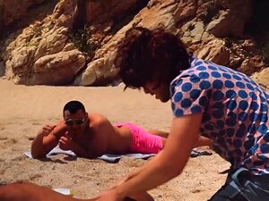 Ugodna Playgirl Noe Milk Prožeta Nedokučivom Plažom Od Strane Svog Velikog Ljubavnika Ramroda - VIP SEX VAULT