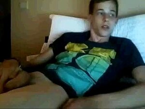 Cam Boy Showing Off His Cock