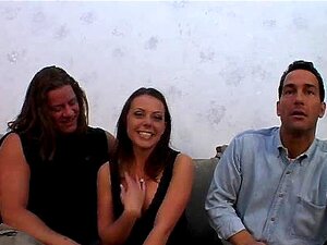 Blowjob From A Hot MILF In Front Of Her Hubby, Amazing Slutty MILF Slobbers On A Boner In Front Of Her Cuckold Hubby In This Blowjob Video And It Looks Awesome.