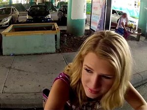 Dixie Belle Gets Picked Up And She Strokes And Sucks Th