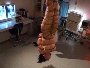 Flogging A Japanese Nurse-Upside Down. Flogging A Japanese Nurse-Upside Down