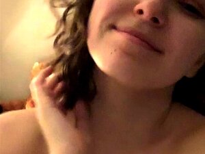Busty Cutie Tegan Shows Off Her Natural Big Boobs
