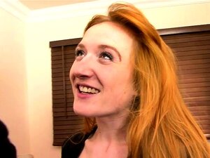 Sexy Slender Redhead Milf Enjoys Her First Big Black Cock