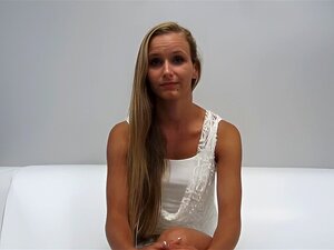 Blonde Katerina's Spicy Casting