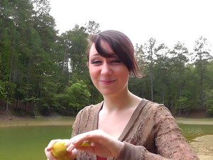 Cheyenne In Amateur Sex Scene Filmed In The Outdoors,