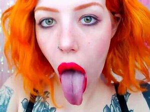 This Ginger Slut Knows How To Handle A Huge Cock, Even If You're An Ugly Face. Red Lips And A Mouth Made For Destruction, Watch Her Give The Ultimate ASMR Blowjob. Porn