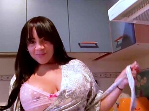 Piękna Soczysta Cipka Cutie Czeka Szeroko Otwarta Na Tłustą Miłość