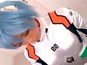 Asian Cosplay Sex Video With Hot Superwoman Rubbing Dick Porn