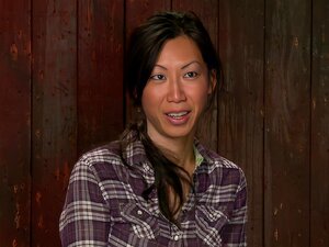 Tia Ling Tormented WHORE. Tia Ling Has Been Around The Block Once Or Twice. This Hot Asian Delight Is Back For More And Submits To Extreme Torments From Claire Adams. In Scene One, Tia Is Bound In The Metal Bilbos At The Neck, Wrists, Waist, And Ankles Kne