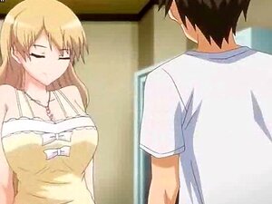 Blonde Anime Gets Mouth Filled With Jizz Porn