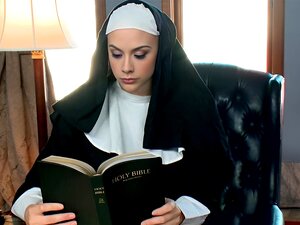 Nun Chanel Dominates Black Sinner Ana, Paddling Her Hard And Waxing Her Body Before Finally Taking Her Anal Innocence With A Strap-on. Porn