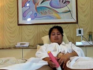 Lijepa Japanska Slatkica Solo Masturbira, Necenzurirano