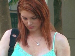 Hot teen redhead fucks her - Real Naked Girls