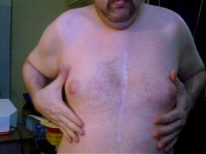 Playing With My Sexy Man Boobs