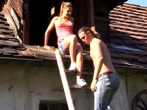 Upea Maatilatyttö Olivia Saa Kunnon Panot