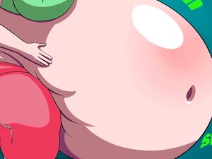 Sena's Stuffing - Weight Gain Stomach Inflation Contest - Swelling Comic Porn