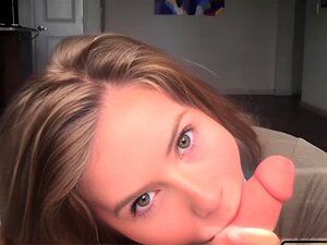 Very SEXY MILF Gives Head With Cum In Mouth Part 1