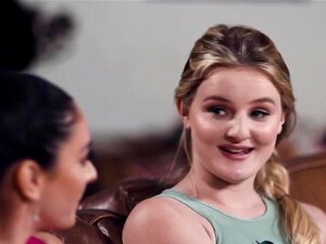 Eliza Believes That Sheena Is Mrs. Donovan, And Introduces Herself As The New Sitter. Seeing How Hot Eliza Is, Sheena Decides To Play Along. She Manages To Convince Her. They Start Making Out, And By The Time Eliza Figures Out That Shes At The Wrong Addres