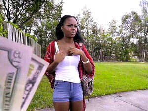 Ebony Wielka Dupa ślicznotka Haylee Wynters Dostaje Międzyrasowe Rżnięcie