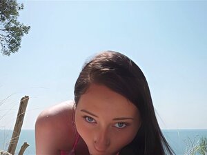 Pierwsza Randka Zakończyła Się Gorącym Seksem Na Publicznej Plaży
