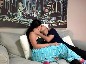 Shared Some Weed With My Roommate That Got Her Concupiscent And On Top Of Me