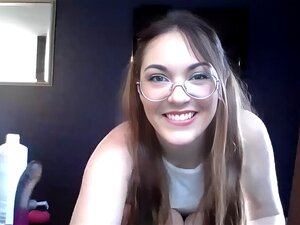 College Girl Strój-erotyczny Czat Masturbuje Się Dildo I Jej Różdżka