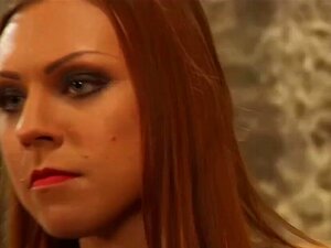 Undressed Lesbian Tied Up Together And Whipped Hard