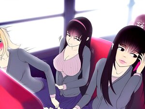 Experience The Most Thrilling Ride Of Your Life As You Join These Busty Futas For An Unforgettable Public Anal Adventure On A Bus! Don't Miss Out! Porn